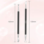 Cuticle Pusher Nail Polish Remover Stainless Steel Manicure Tool Set Gel Nail - Image 6