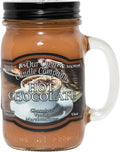 Our Own Candle Company, Hot Chocolate Scented Mason Jar Candle, 100 Hour Burn by OurOwnCandleCompanycandles