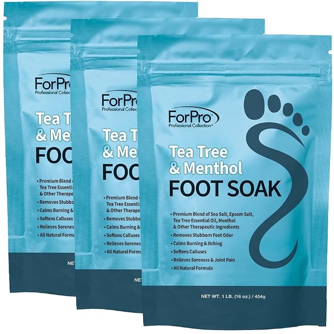 ForPro Professional Collection Tea Tree Oil & Menthol Foot Soak by ForProProfessionalCollection