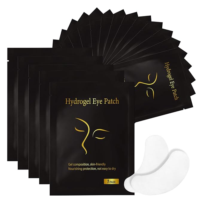 Vaincre 120 Pairs Hydrogel Under Eye Patches, Gel Eye Pads Lash Extensions by Vaincre