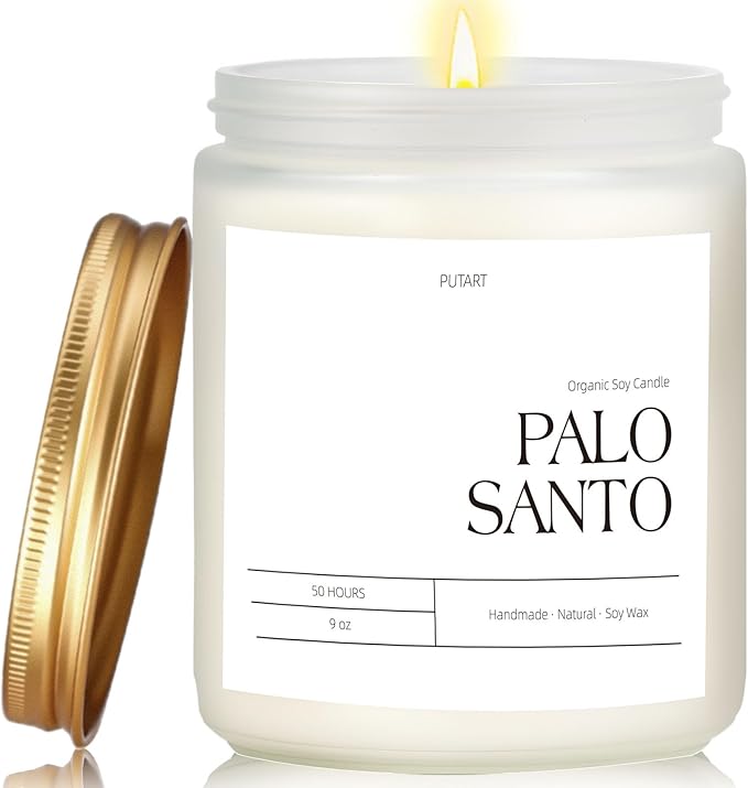 Palo Santo Highly Scented Candle by Unknown