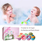 STNTUS INNOVATIONS Bath Bombs, 7 Natural Bath Bomb Gift Set, Handmade Bubble - Image 5