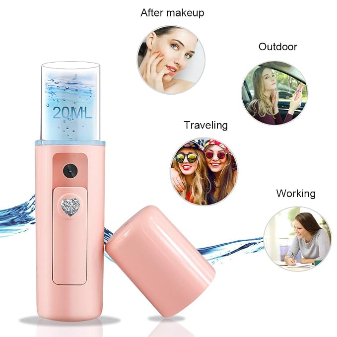 Nano Facial Mister Moisturizing Atomization Humidifier Cool Mist Facial Steamer - Image 6