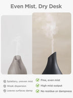 InnoGear Essential Oil Diffuser, 150ml Ceramic Diffuser Handcrafted Stone - Image 2