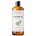 MAYJAM Organic Castor Oil 16 oz, 100% Pure Cold Pressed Castor Oils by MAYJAM