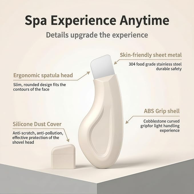 Sookga Blackhead Remover Tool, Stainless Steel Face Scraper - Image 4