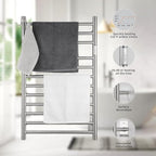 Wall Mounted Towel Warmer 12 Bars - Image 3