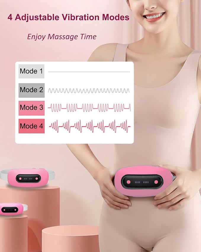 Electric Heating Pad, Portable Cordless Menstrual Heating Pad - Image 5