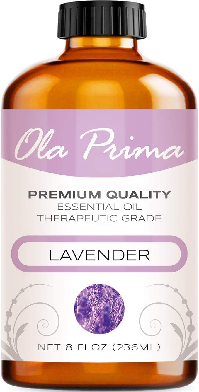 Ola Prima Lavender Essential Oil 8 Fluid Ounces by OlaPrima