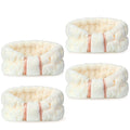 WILLBOND 4 Pack Microfiber Headbands Spa Facial Headbands Makeup Head bands by Willbond+Technology+Limited