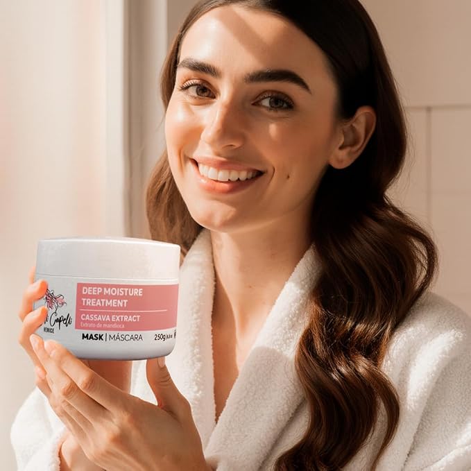 I Belli Capelli Venice Cassava Extract & Argan Oil Hair Mask - - Image 8