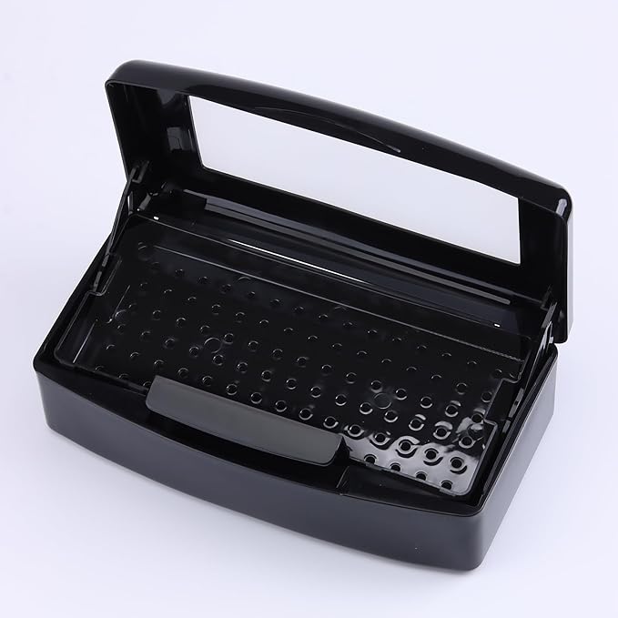 Nail Tool Sterilizer Box Plastic Disinfectant Container by SUTOKAKA