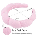 Spa Terry Cloth Headbands - Image 2