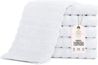 Classic Turkish Towels CTT Luxurious 100% Turkish Cotton Washcloths 6 Pack by ClassicTurkishTowels