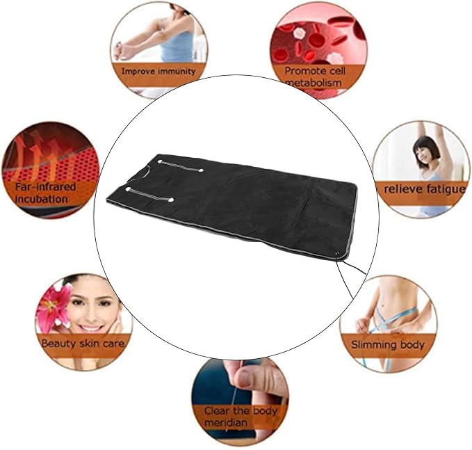 TOPINCN Infrared Sauna Blanket, Portable Personal Sauna Body Detox Wrap - Image 9