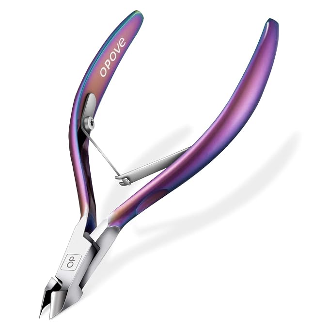 Cuticle Trimmer Cuticle Nippers Clippers Stainless Steel Hangnail Remover by opove