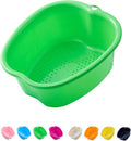 AXLOFO® Foot Soaking Bath Basin, Large Plastic Foot Soaking Tub, Feet Massage by AXLOFO
