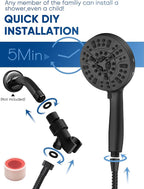 5-Inch High Pressure Handheld Shower Head - Image 6