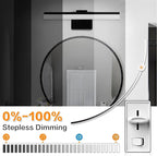 SOLFART 18 Inch Vanity Lights for Bath Dimmable Bathroom Lights Over Mirror - Image 3