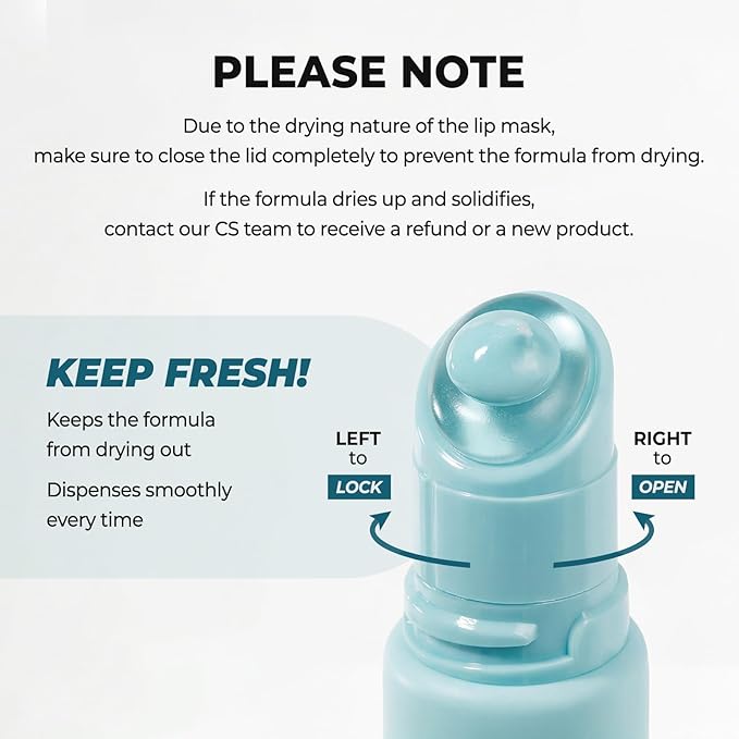 Laka Soothing Prep Lip Mask, Cooling Peel Off Korean Lip Mask, Gentle Exfoliator - Image 6