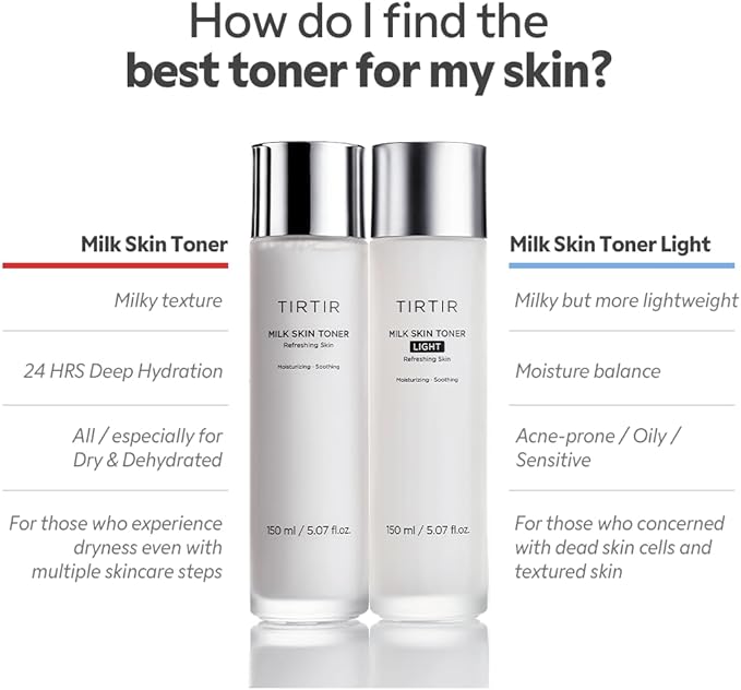 TIRTIR Milk Skin Toner Light | Instant Hydration - Image 6