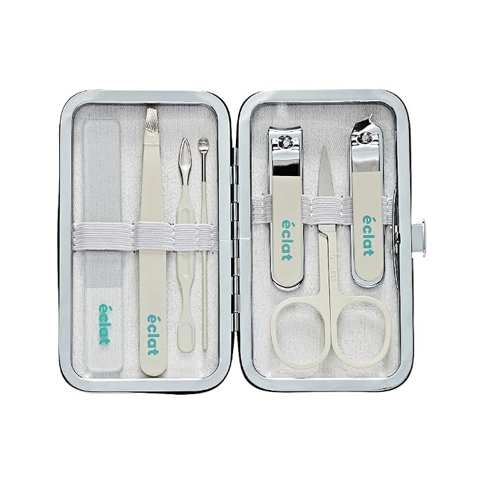 Éclat Manicure Pedicure Kit for Men & Women, Cuticle Pusher, Personal Care - Image 5