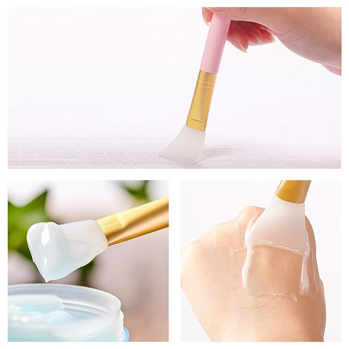 Cuttte 4pcs Silicone Face Mask Applicators, Flexible Facial Mud Masks Applicator - Image 3