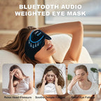 Joythink Weighted Eye Masks Bluetooth Sleep Mask Headphones Silk Wireless - Image 2