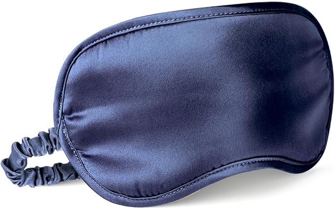 LULUSILK Mulberry Silk Sleep Eye Mask Blindfold by LULUSILK