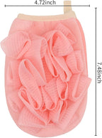 3 Pack Bath Loofah Body Sponge Brushes Loofah Exfoliating Glove Bath Shower - Image 2