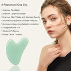 Ditind Gua Sha, Jade Stone Gua Sha Massage Tool, Guasha Tool - Image 2