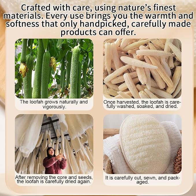 Natural Loofah Loofah Sponge loofahs - Image 6