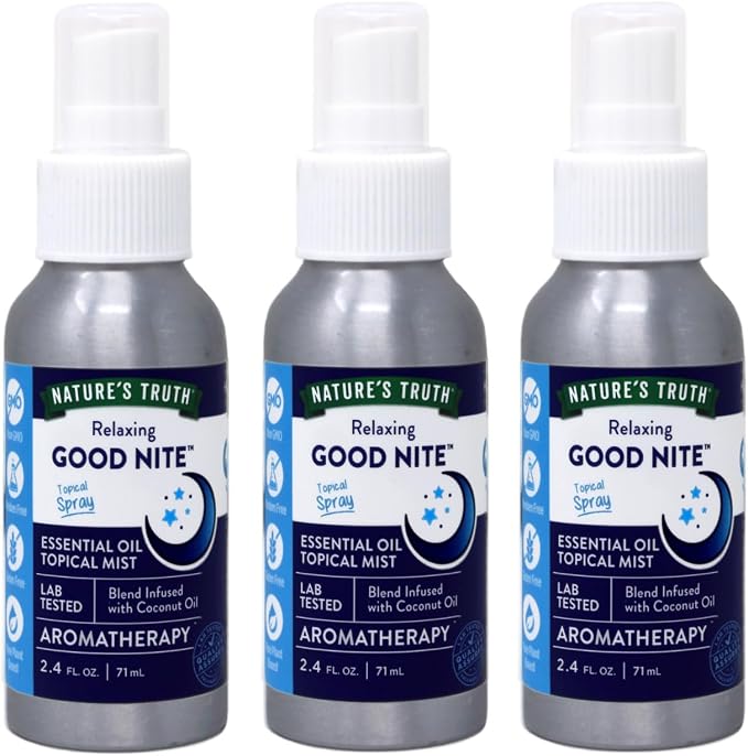 Nature's Truth Good Nite Essential Oil Topical Mist, Calming Blend, & Aroma by NaturesTruth