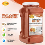 SPA REDI - Detox Foot Soak Pedicure and Bath Fine Salt, 128 Oz - Made - Image 5