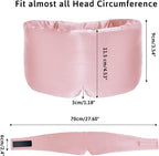 Silk Sleep Mask for Women Men, Mulberry Silk Eye Sleeping Mask & Blindfold - Image 5