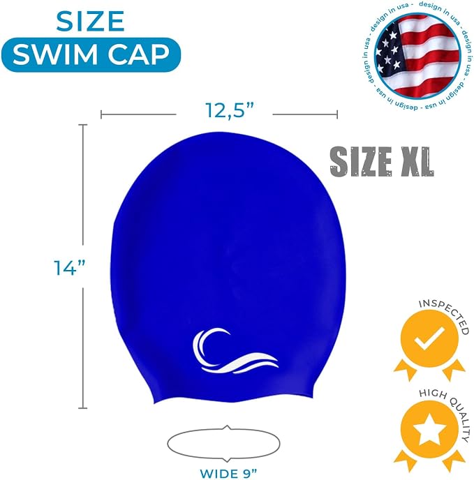 Interlaken Silicone Swim Cap - Image 3