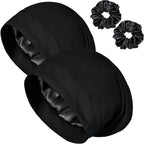 Satin Bonnet for Sleeping Night Cap, Adjustable Satin Lined Silk Bonnets Sleep by ROYBENS