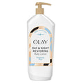 Olay Body Lotion for Women, Day & Night Restoring, 24hr Moisturizing & Deep by Olay