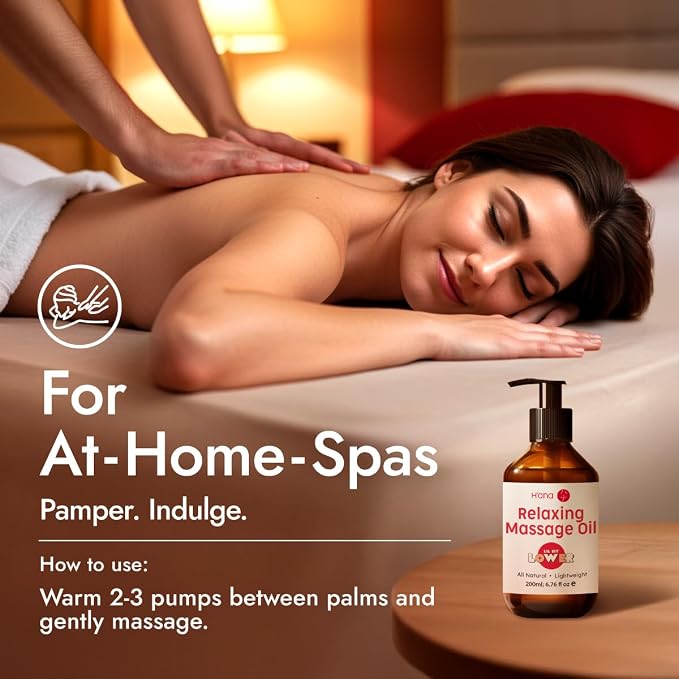 H'ana Relaxing Massage Oil - Image 5