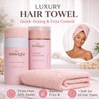 Luxury Microfiber Hair Towel Wrap - Image 3