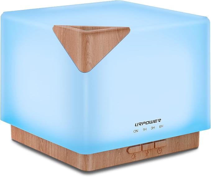 URPOWER Aromatherapy Essential Oil Diffuser Humidifier, 700ml Large Capacity by URPOWER