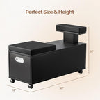 OmySalon Pedicure Cart, Foot Bath Trolley - Image 5