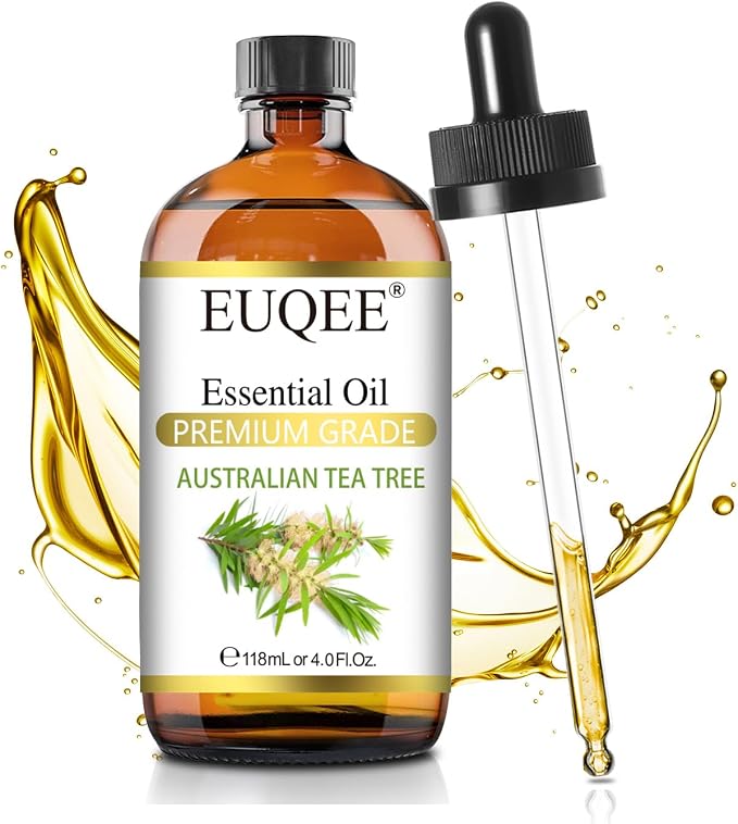 EUQEE Australian Tea Tree Essential Oil Premium Grade Australian Tea Tree Oil by EUQEE
