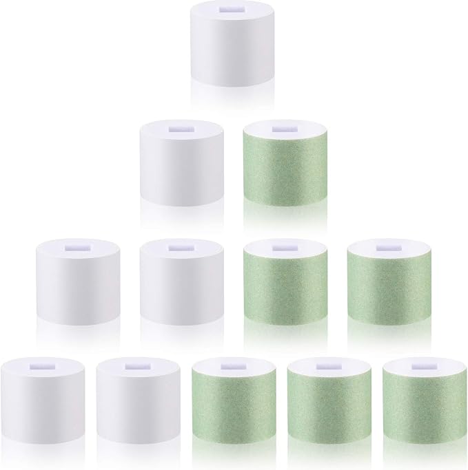 Maitys 12 Pieces Nail Buffer Refills Electric Manicure Pedicure Tool Refills by Maitys