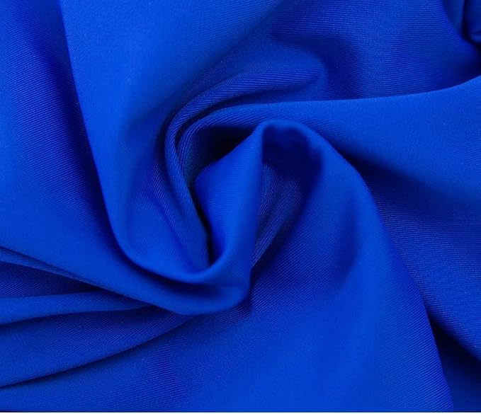 Pleated Fabric Swimming Cap Women Ladies Long Hair Swim Cap Ear Protecting - Image 6