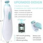 Baby Nail Trimmer Electric Nail File Baby Nail Clippers, 20 in 1 Safe Nail - Image 3