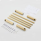 Towel Racks for Bathroom, NEWRAIN Wall Mounted Stainless Steel Organizer - Image 7