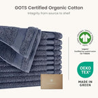 BIOWEAVES 100% Organic Cotton 700 GSM Luxury Wash Cloths GOTS Certified 13" x - Image 6