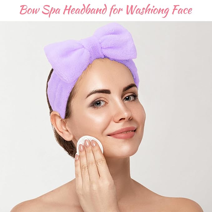 Ondder Skincare Headband for Washing Face Spa Makeup Face Wash Headband Skin - Image 3