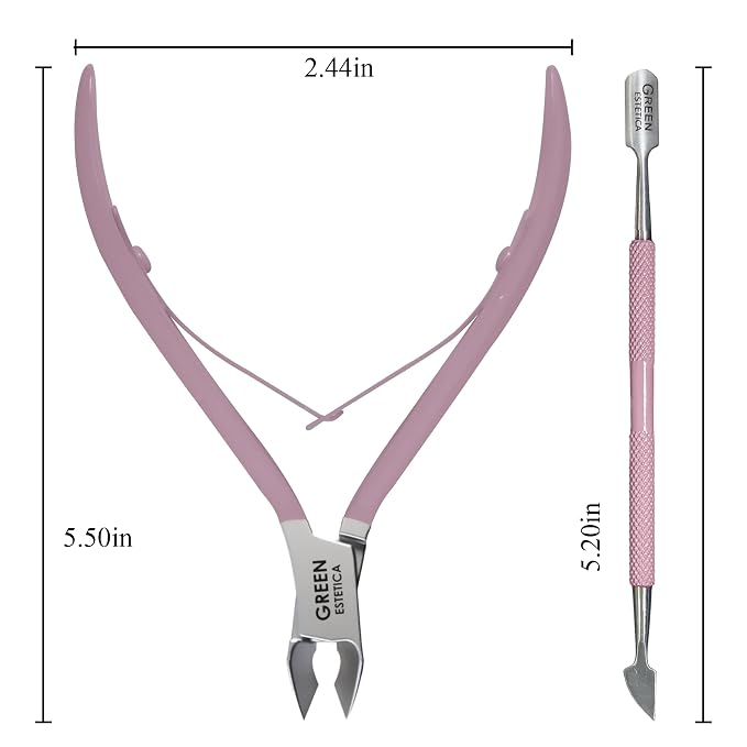 Professional Cuticle Trimmer Nail Cuticle Cutter Stainless Steel Cuticle Nippers - Image 2